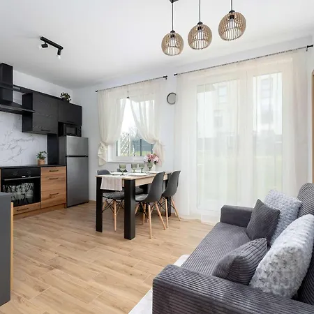Elegant Apartment In Gliwice With Garden Desk And Parking By Heyrent Apartmán *