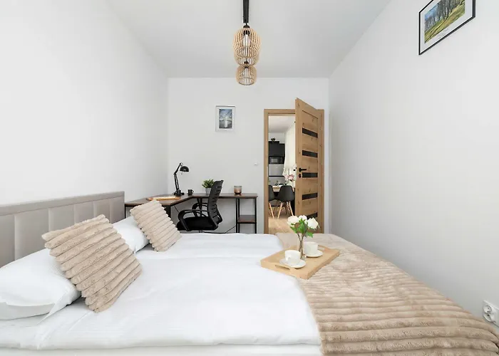 Elegant In With Garden Desk And Parking By Renters Apartment